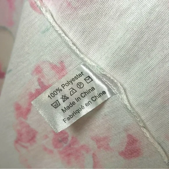 Show Me Your Mumu Pink Roses Robe O/S - Picture 5 of 5